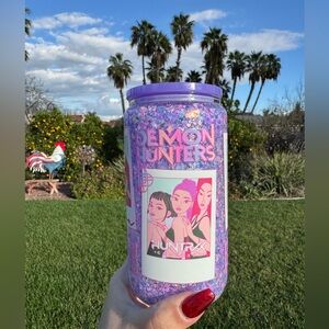 Kpop Demon Hunters Snow globe tumbler 16oz